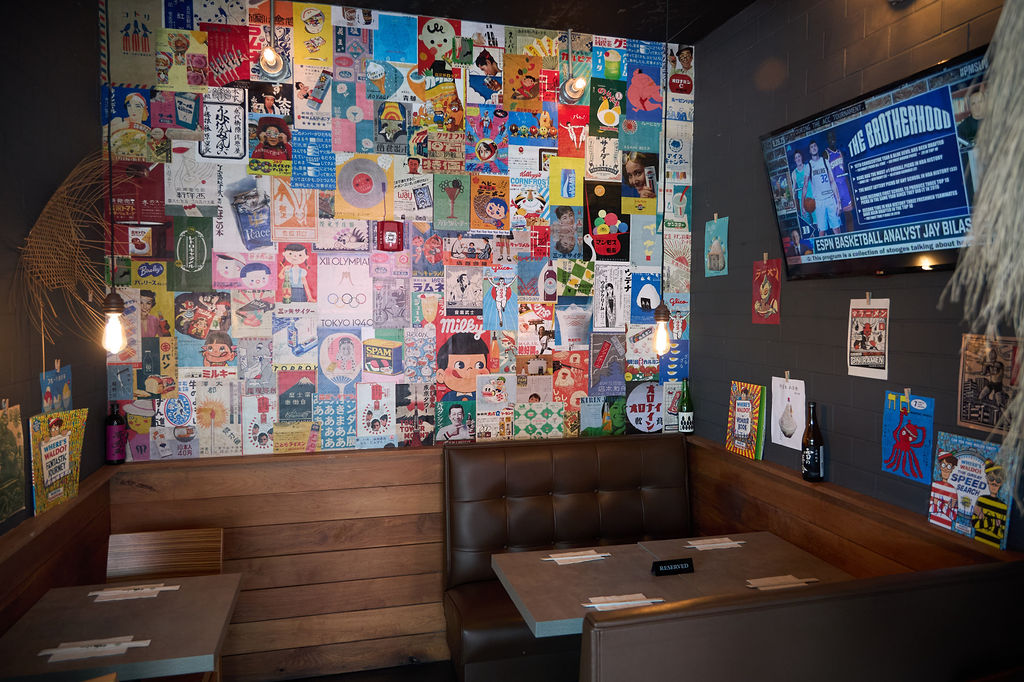 Umaimon restaurant interior with Japanese-inspired decor